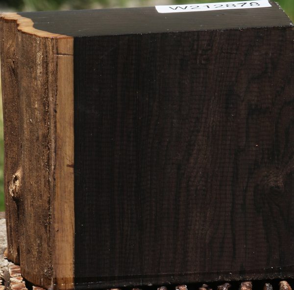 African Blackwood Live Edge Bowl Blank on Sale - Image 2