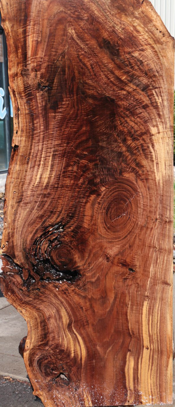 Rustic Crotchwood Claro Walnut Live Edge Lumber For Cheap