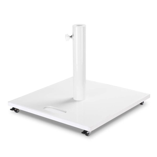 TheLAShop Steel Umbrella Base & 20in. Square Dolly Set for Poles D2 3 8  Sale