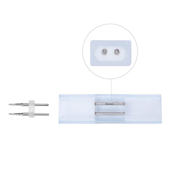 TheLAShop 2-Wire Splice Connector Set(10) for Neon Rope Light 14x7mm Fashion - Image 2