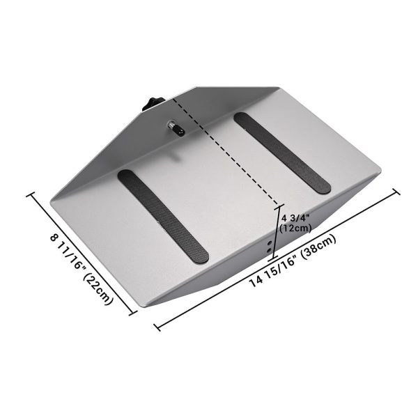 TheLAShop Rolling Computer Cart CPU Holder 8.6  Width, 44lbs Capacity Discount - Image 3