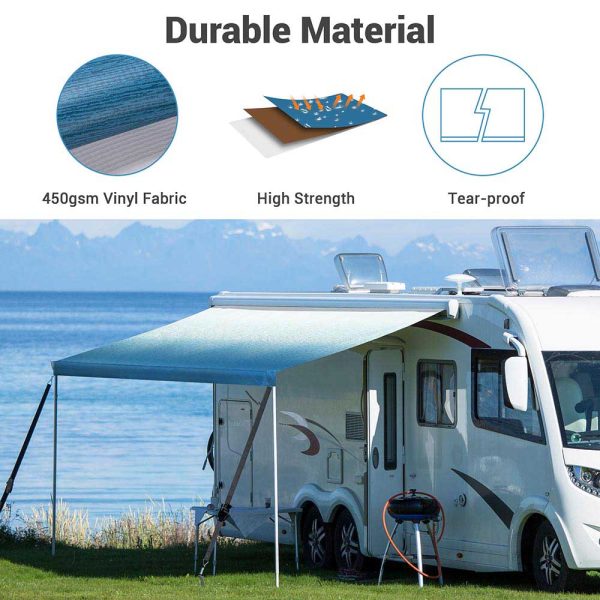 TheLAShop 14 foot Awning Fabric Replacement RV Slide Topper Hot on Sale - Image 2
