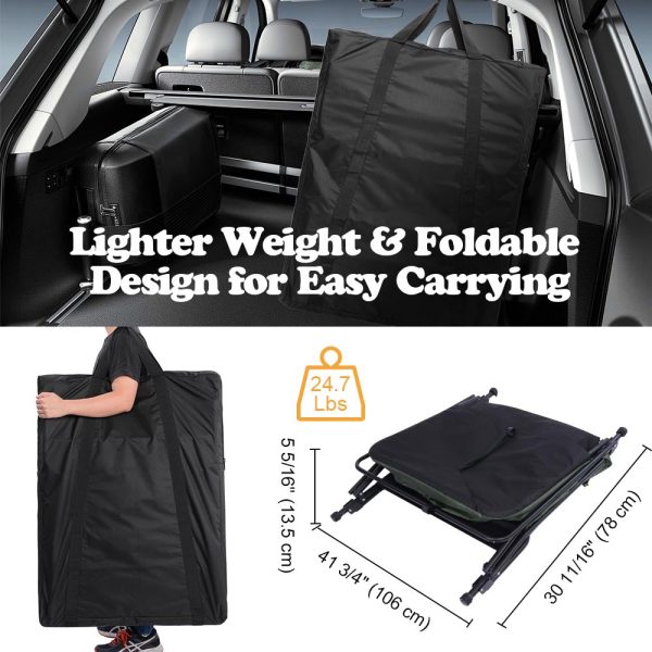 TheLAShop One Person Camping Cot Tent Waterproof RainFly Online Sale - Image 3