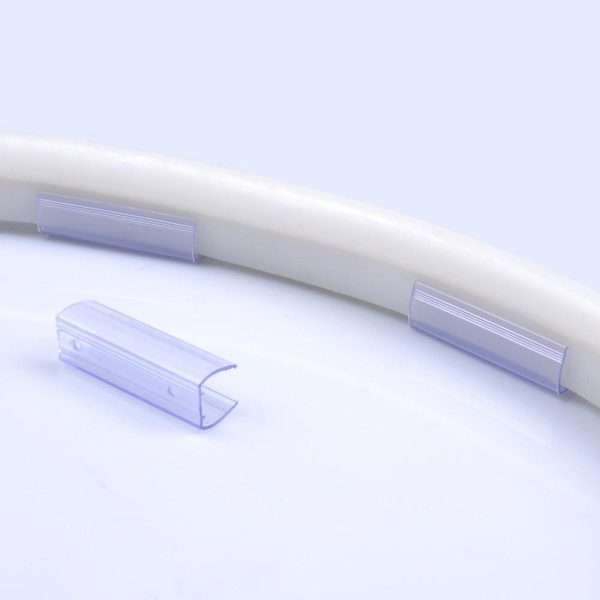 TheLAShop 2in. Wall Mounting Channel for Neon Rope Light 50ct pk Fashion