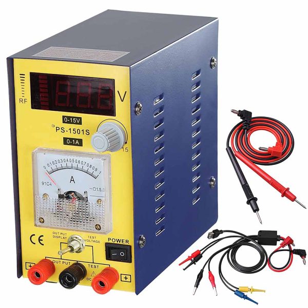 TheLAShop Digital 15V 1A Variable Cell Phone Precision DC Power Supply Hot on Sale