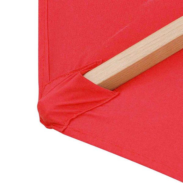 TheLAShop 13 Ft Wood Market Patio Umbrella Outdoor Furniture Supply - Image 5