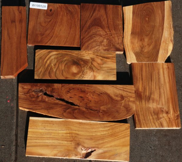 Figured Teak Lumber Bargain Box Online now