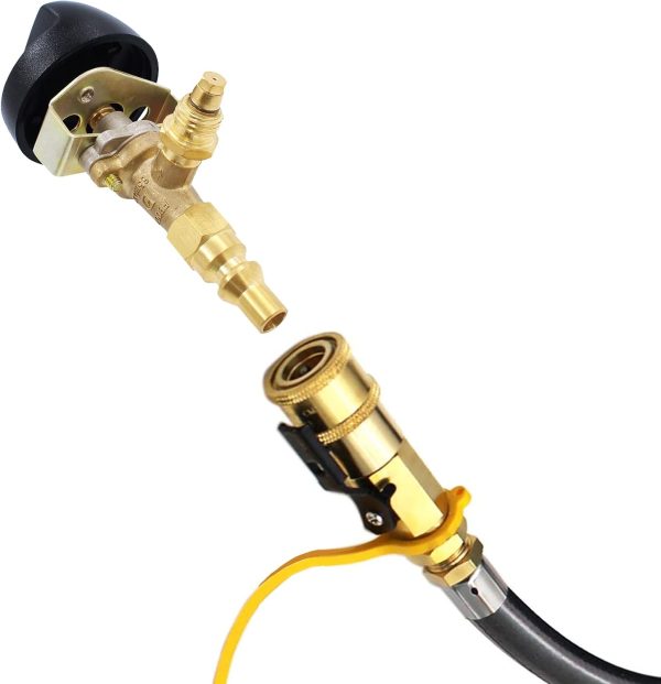 Grill Valve 57274 for Olympian 5500 Grills with 1 4  Quick Disconnect Plug, Use for Camper or Trailer s Propane Control Supply For Discount - Image 2