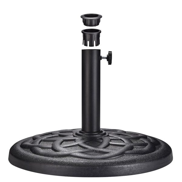 TheLAShop 20-lb Umbrella Base Resin Concrete Stand for Poles 2 3 16  Online Hot Sale