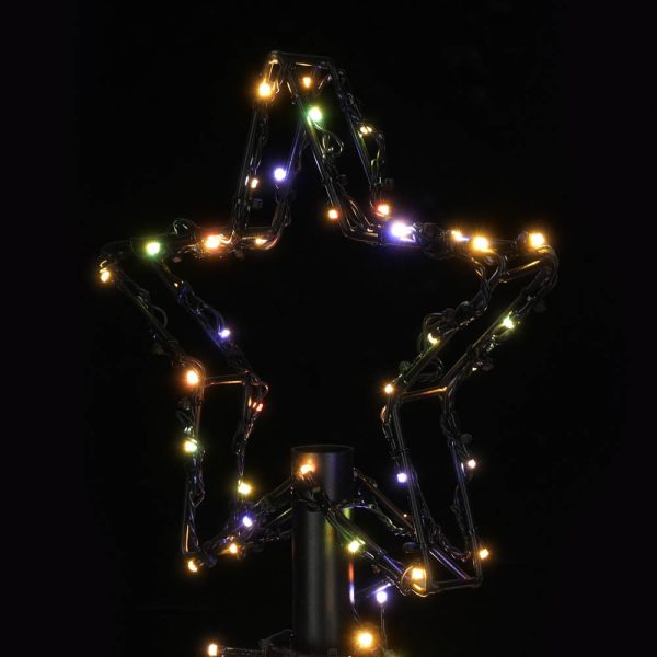 TheLAShop 12ft Outdoor Lighted Christmas Tree Solar Operated Fashion - Image 4