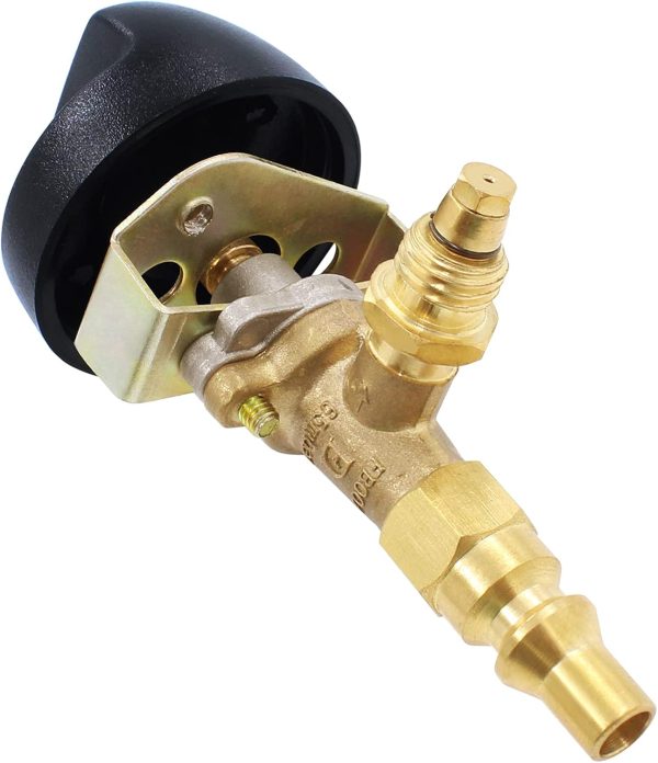 Grill Valve 57274 for Olympian 5500 Grills with 1 4  Quick Disconnect Plug, Use for Camper or Trailer s Propane Control Supply For Discount