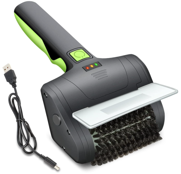 Cordless Electric Grill Cleaning Scrub Brush Rechargeable with Type-C Charge Cord Supply