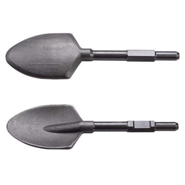 TheLAShop Pointed Clay Spade Jackhammer Shovel Bit 1-1 8 in. Hex Steel For Discount - Image 2