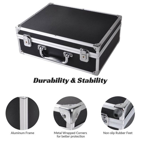 TheLAShop Professional Lockable Tattoo Case for 2 Tattoo Machines on Sale - Image 3
