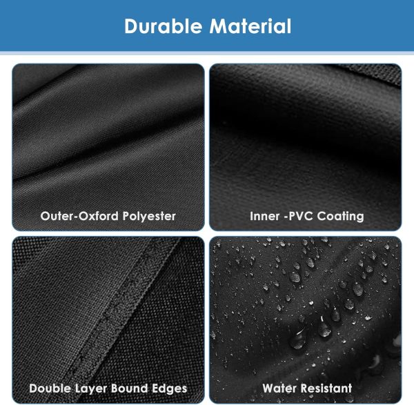 Grill Cover for Masterbuilt 20080522 MB20080522 Portable Charcoal Grill, Waterproof Rip-Proof, Fade Resistant Cover Cheap - Image 4