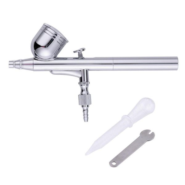 TheLAShop 0.3mm Nozzle Dual Action Gravity Feed Makeup Airbrush Fashion