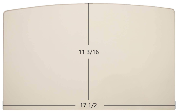 Glass for Buck Stove Model 26, 51, 74 74zc, 80 80zc, 91, 94NC Wood Stoves Sale - Image 2