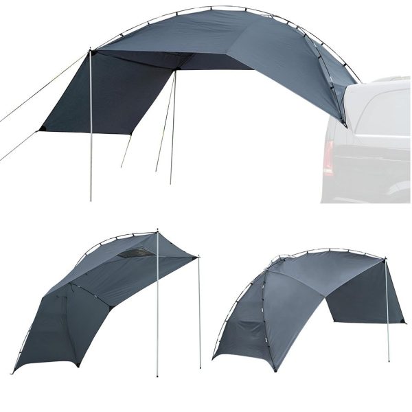 TheLAShop Car Awning SUV Tailgating Canopy Camping Beach Sun Shade Hot on Sale - Image 2