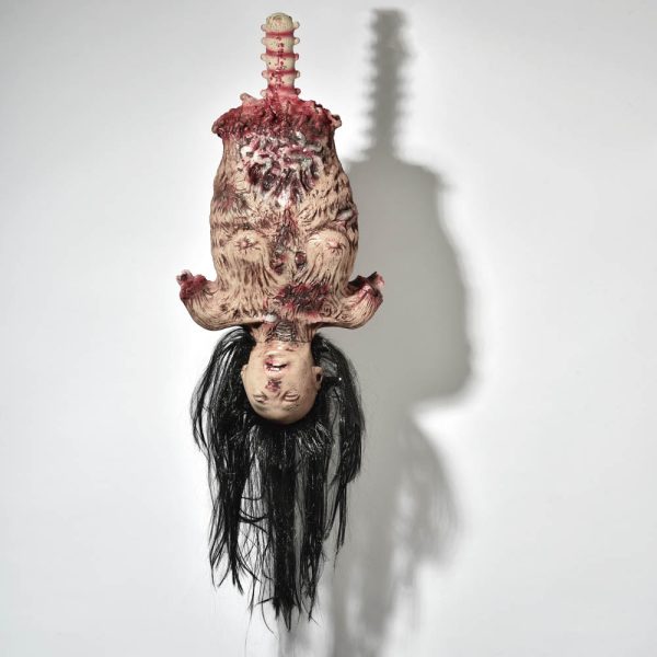 TheLAShop 31x16x7in Limbless Hanging Corpse Girl Torso Halloween Prop Online now