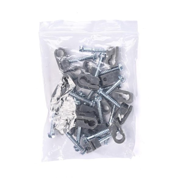 TheLAShop 1 4  Cable Clips for Wall, Desk & Starlink Cable 20ct pk Hot on Sale - Image 2
