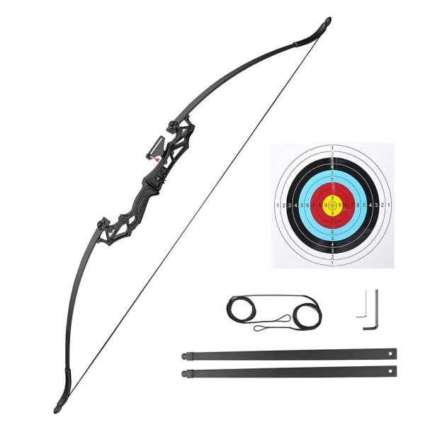 TheLAShop Recurve Bow Hunting Longbow Takedown Archery 53  30-40lbs Online Hot Sale