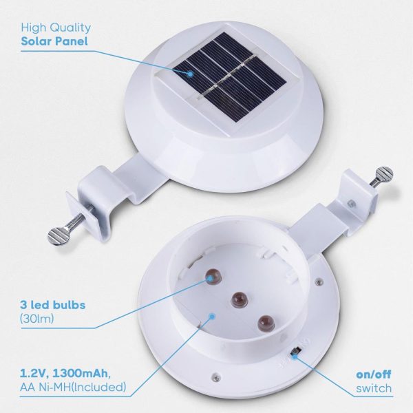 TheLAShop Solar Powered Door Gutter Safety LED Lighting w  Bracket on Sale - Image 3