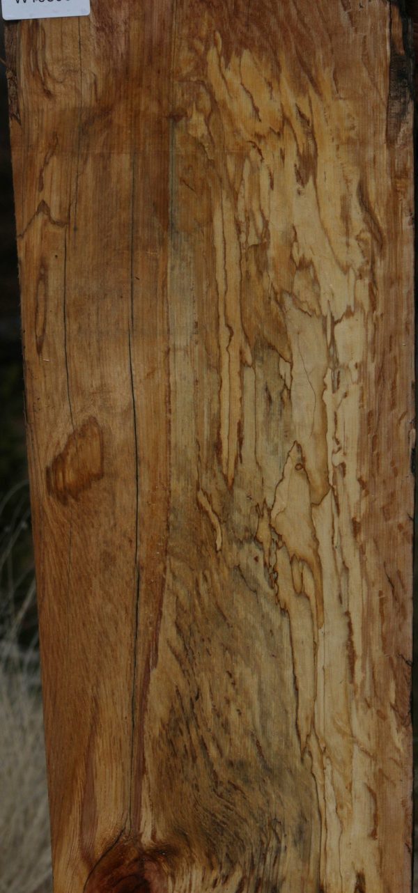 Spalted Natural Rustic Black Oak Mantel Discount - Image 5