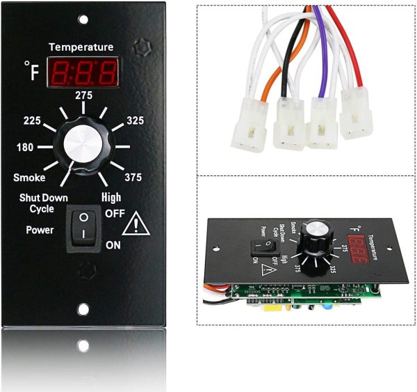 Digital Thermostat Kit for Z Grills Wood Pellet Smoker Grills, Digital Thermometer Pro Controller Fashion - Image 2