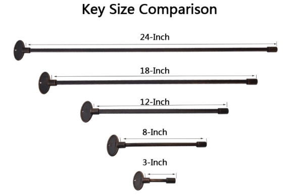Universal 18-Inch Gas Valve Key, Fits 1 4  and 5 16  Turn Ball Valve for Fire Pits and Fireplaces, Antique Copper Cheap - Image 5