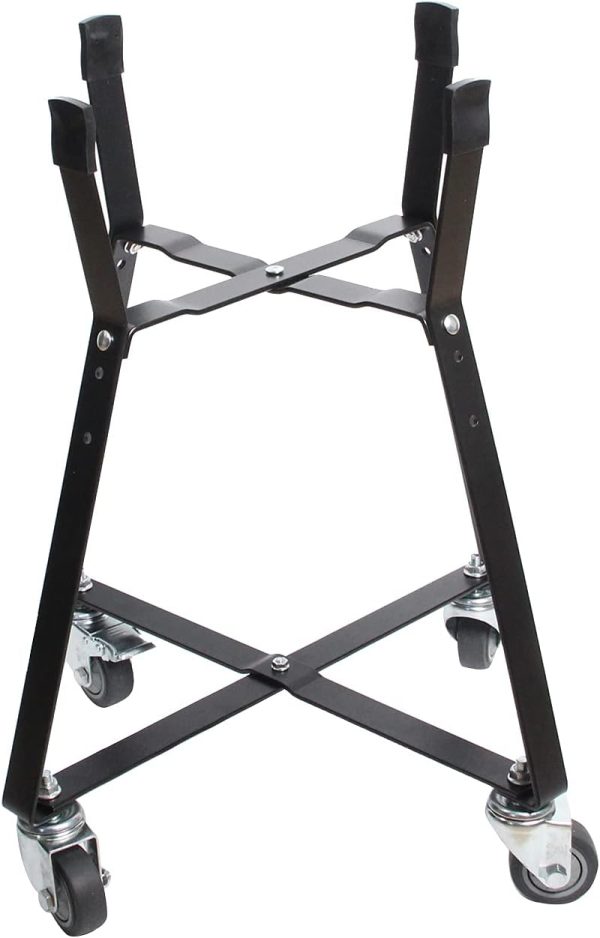 Rolling Nest Cart Stand for Kamado Joe JR Junior Ceramic Egg Charcoal Grills, with Heavy Duty Locking Caster Wheels on Sale