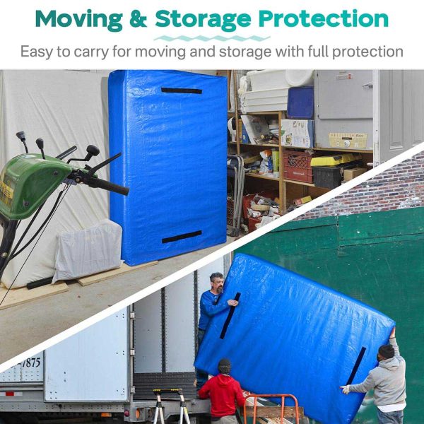 TheLAShop Mattress Protector Bag for Moving Plastic Wrap For Cheap - Image 5