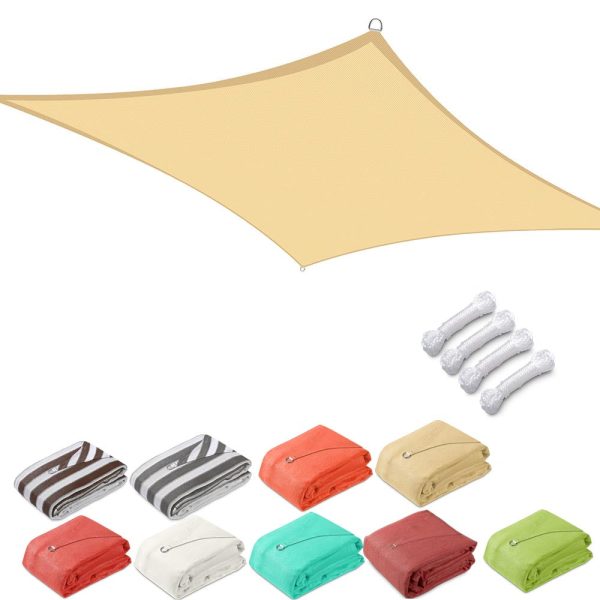 TheLAShop 13 x19  Rectangle Sun Shade Sail Outdoor Patio Canopy Hot on Sale