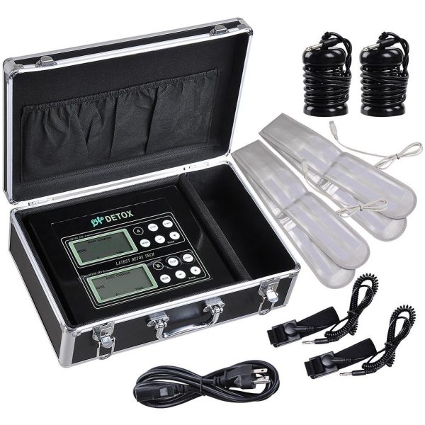 TheLAShop Dual-User LCD Foot Bath Spa Machine Set Ionic Detox 5 Modes Online