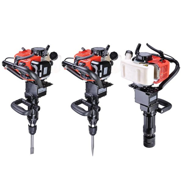 TheLAShop 32.7cc EPA 2in1 Gasoline Jackhammer & T-Post Pile Driver Tool Kit Supply - Image 3