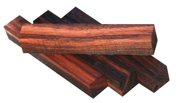 Macassar Ebony Pen Blank (5 Pack) - 3 4  Supply