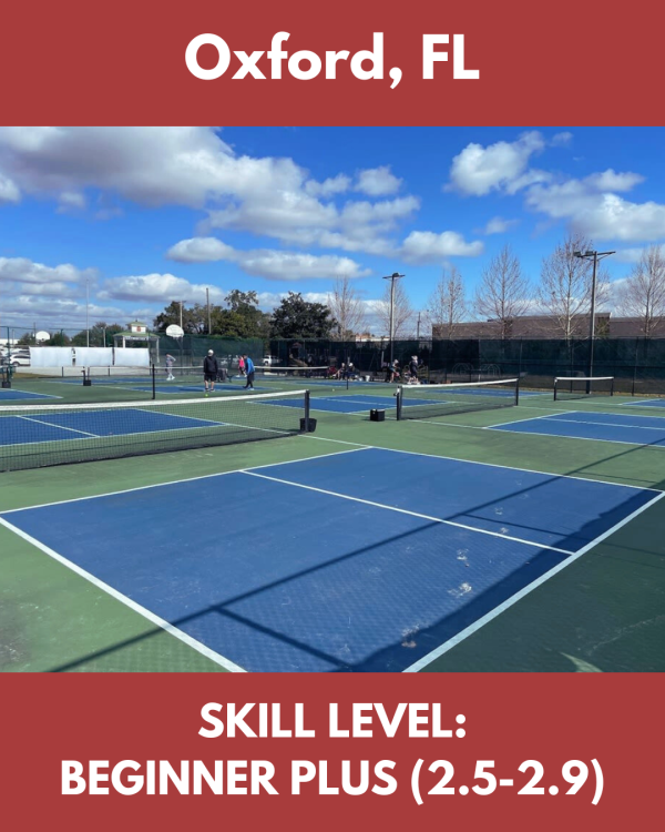 December 6 - 7, 2025 (Oxford, FL) Skill levels 2.5-2.9 (Beginner Plus) For Discount