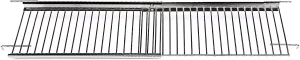 Universal Warming Rack for Blue Ember BBQ Gas Grills, Adjust 19.7 - 32.3   x 6.4  , Grill Rack Parts Online