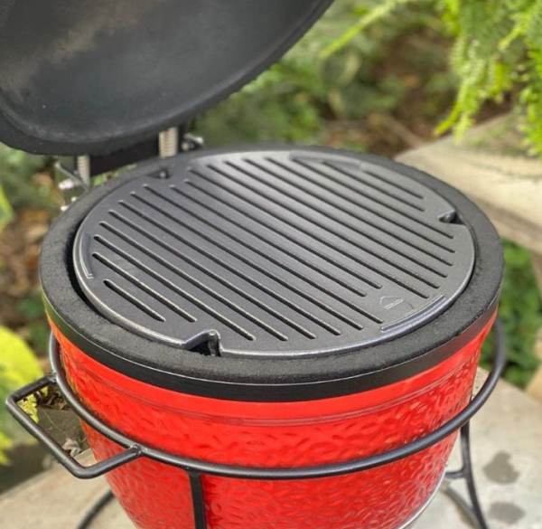 BBQ Sear Plate for Kamado Joe KJ15090620, Cast Iron Cooking Grate for Kamado Joe Classic Joe I, II, III, & JR Series, Kamado Grill Accessories Online Hot Sale - Image 3
