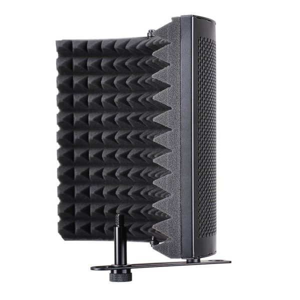 TheLAShop 3-Fold Studio Microphone Isolator Foam Panel Vocal Absorber For Cheap - Image 3