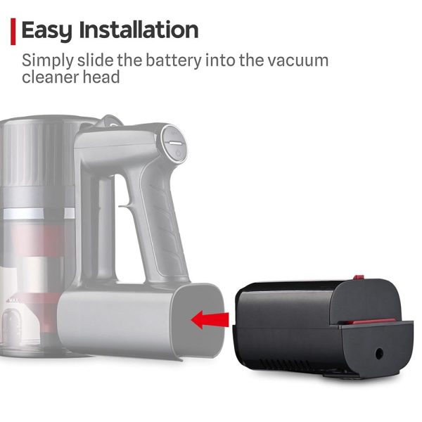 TheLAShop Cordless Stick Vacuum Battery 22.2V 2200mAh 1ct Pack Cheap - Image 4