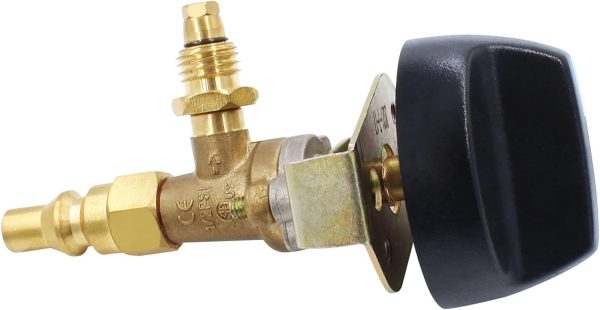 Grill Valve 57274 for Olympian 5500 Grills with 1 4  Quick Disconnect Plug, Use for Camper or Trailer s Propane Control Supply For Discount - Image 4