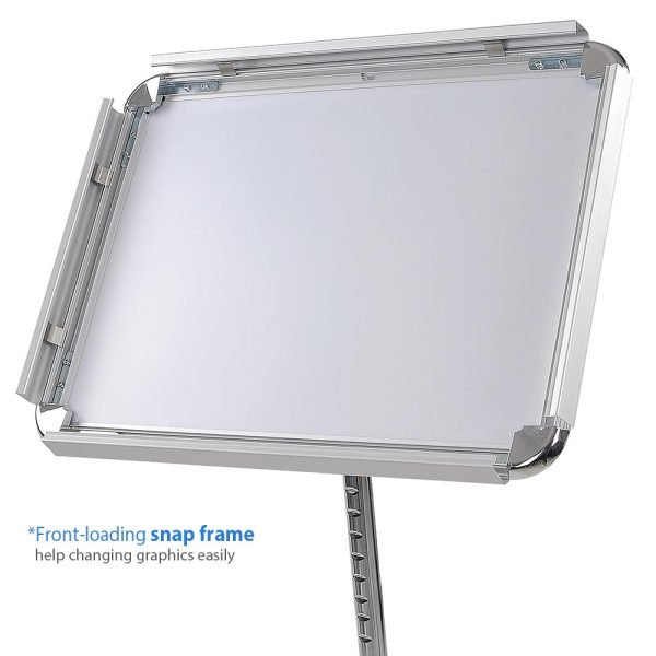 TheLAShop Adjustable Pedestal Sign Holder Floor Stand 11x17 Discount - Image 4
