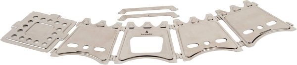 WoodFlame Ultra Lightweight Portable Wood Burning Camping Stove, Backpacking Stove with Nylon Carry Case for Survival Packs & Emergency Preparedness For Sale - Image 4