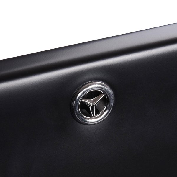 Aquaterior Black Sink Rectangular with Overflow Drain 21x15 For Discount - Image 5