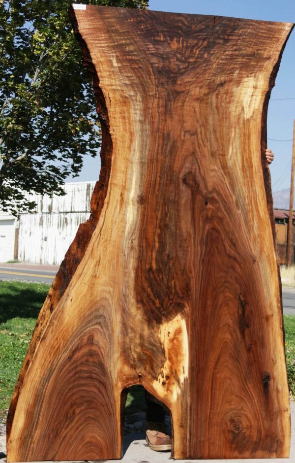 Extra Fancy Fiddleback Walnut Slab For Sale - Image 2