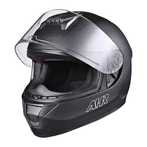 TheLAShop Motorcycle Helmet RUN-F3 Full Face Helmet DOT Matt Black For Discount