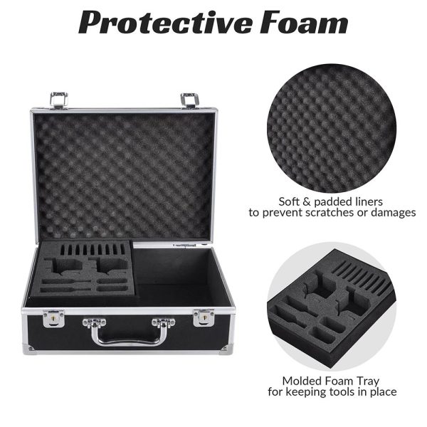 TheLAShop Professional Lockable Tattoo Case for 2 Tattoo Machines on Sale - Image 4