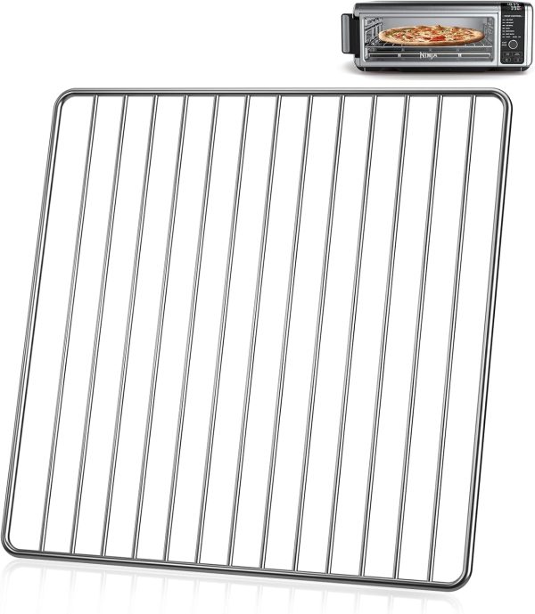 13.4 x 13.4 Inch Baking Wire Rack for Ninja SP101, SP100, SP1001C, SP201 Foodi Air Fry Oven, Stainless Steel Oven Rack for Cooking Online Sale
