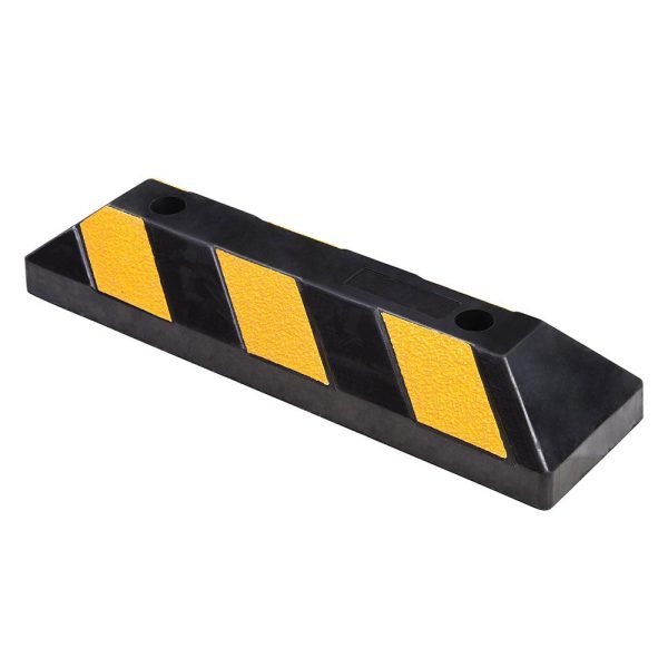 TheLAShop 22  Rubber Curb Parking Block Wheel Stop Garage Car Stopper For Discount