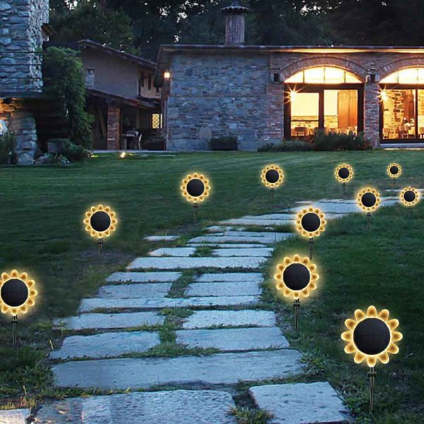 TheLAShop 6x Solar Light Outdoor Color Changing Landscape Path Light Hot on Sale - Image 3